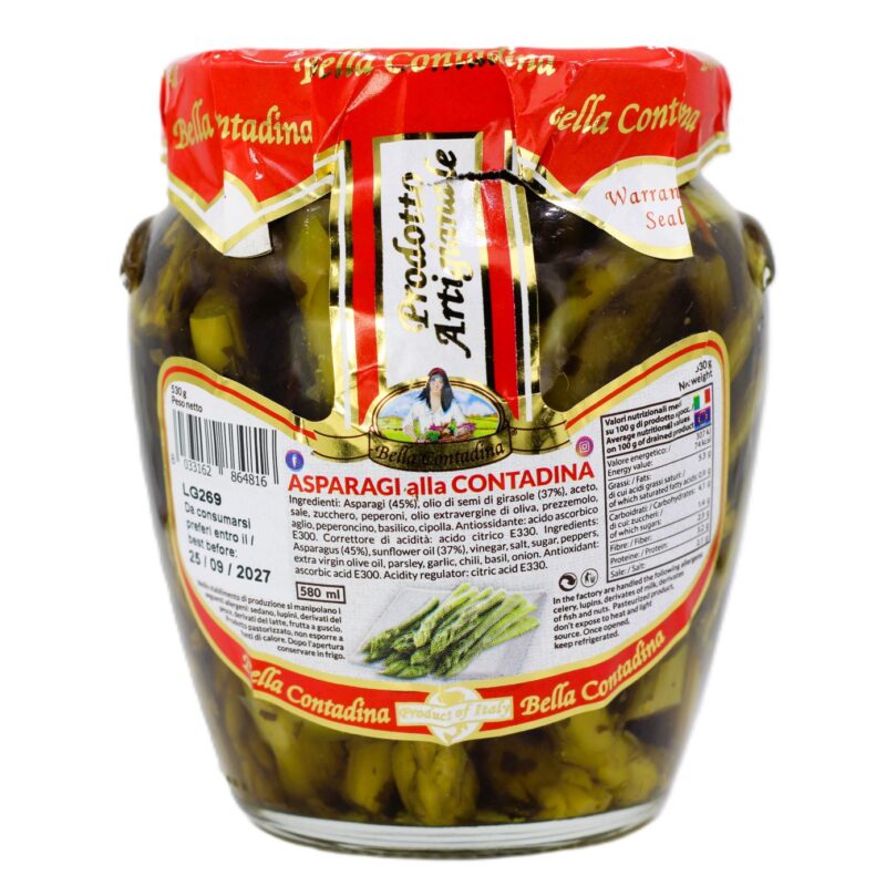 Szparagi Zielone "Alla Contadina" w Zalewie - 580ml